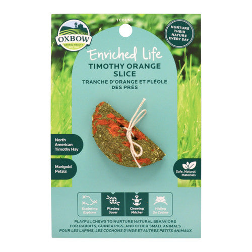 Oxbow Enriched Life Timothy Orange Slice