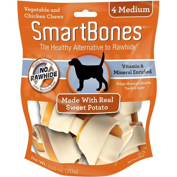 SmartBones Sweet Potato Chews Dog Treats