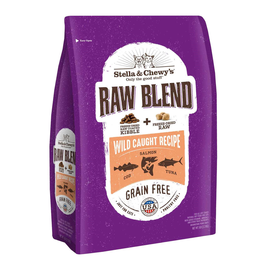 Stella & Chewy Raw Blend Wild Caught Dry Cat Food