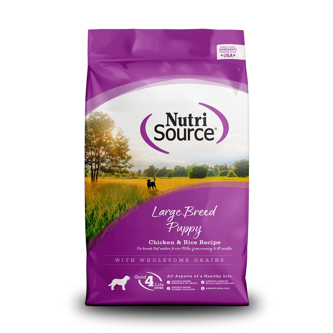 Nutri-Source Large Breed Puppy Chicken & Rice Recipe