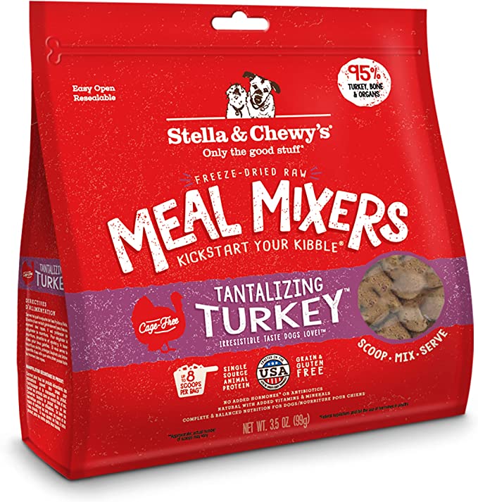 Stella & Chewy Freeze Dried Meal Mixers Turkey