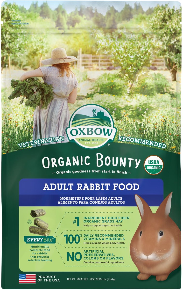 Oxbow Organic Bounty Adult Rabbit – Pet Paradise Supermarket, Inc