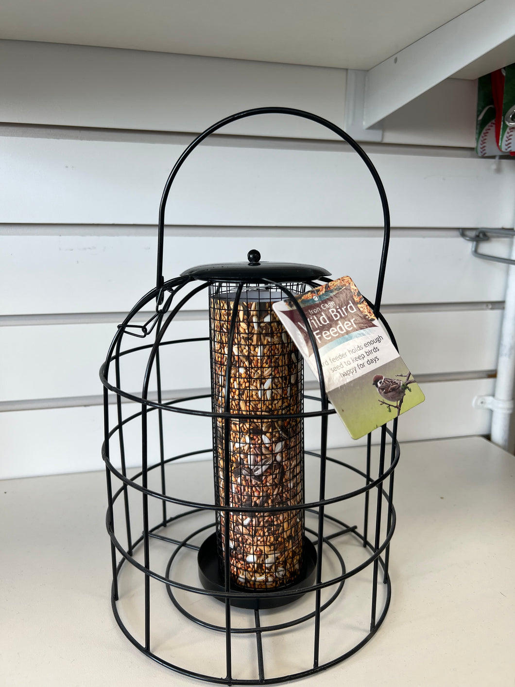 Iron Cage Wild Bird Feeder