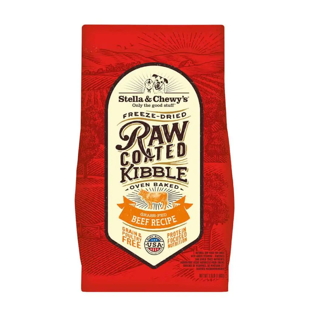 Stella & Chewy GF Raw Coated Beef Dry Dog Food