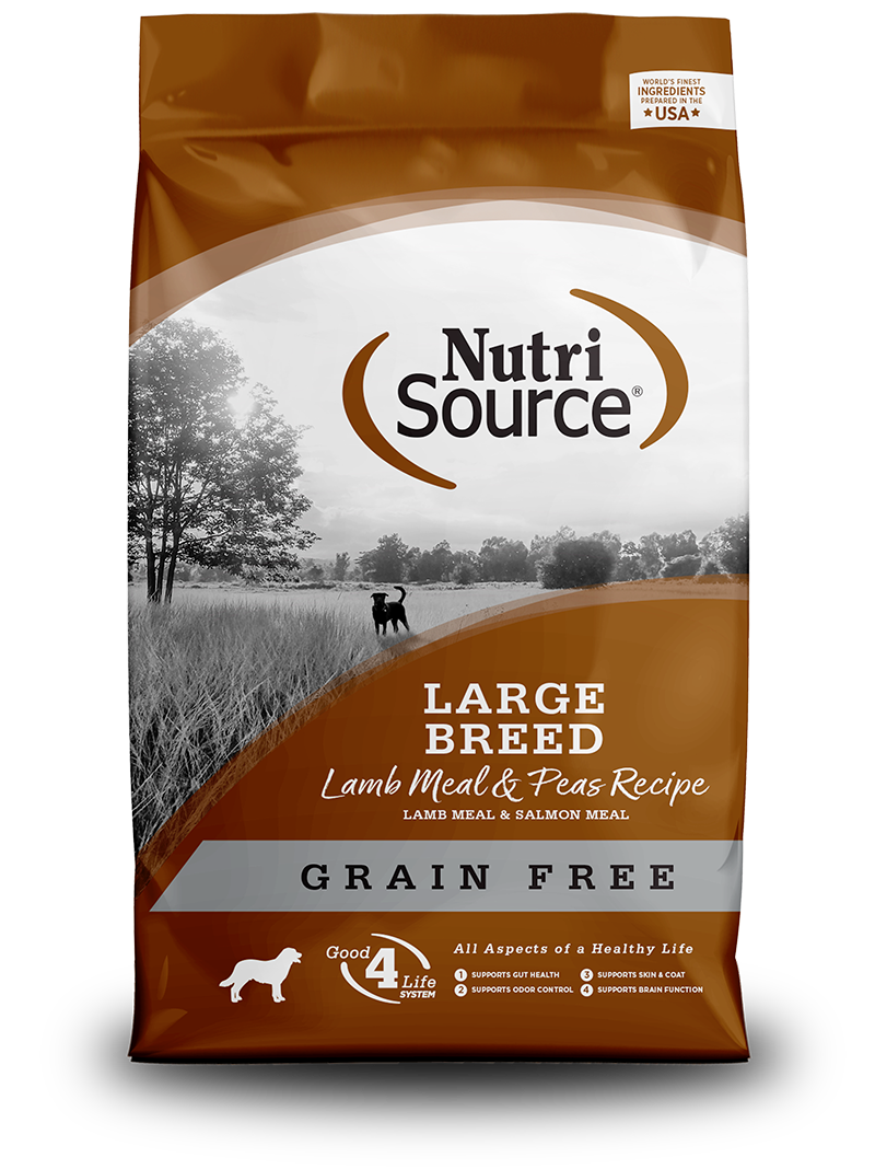 Nutrisource GF Large Breed Lamb Meal & Peas Dry Dog Food