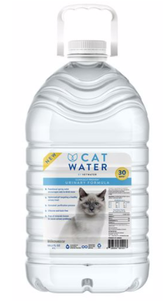 Cat Water PH Balanced water 135.2OZ