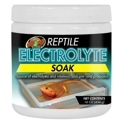 Zoo Med Electrolyte Soak Reptile Supplement, 8-oz bottle
