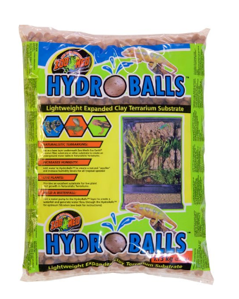 Zoo Med HydroBalls Lightweight Expanded Clay Terrarium Substrate