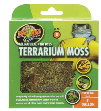 Zoo Med Terrarium Moss Reptile Substrate, 10-gal