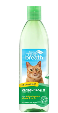 TropiClean Fresh Breath Water Additive For Cats