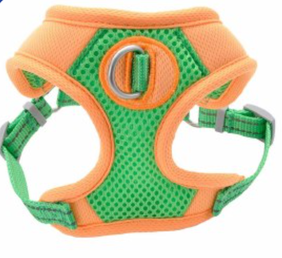 Coastal Pet Reflective Harness - SMALL - Lime/Orange