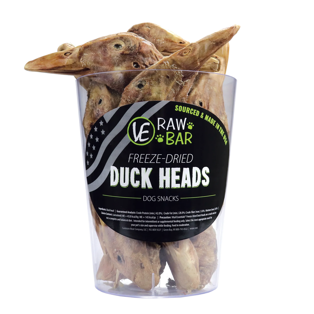 VE RAW BAR Freeze-Dried Duck Heads