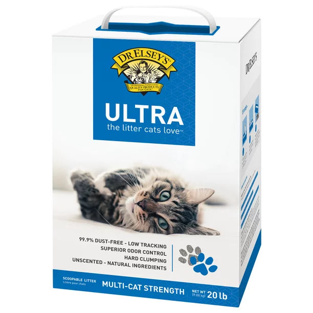 Dr. Elsey's Precious Cat Ultra Unscented Clumping Clay Cat Litter