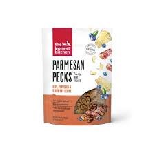 The Honest Kitchen Parmesan Pecks Mini Treats -Beef, Blueberry & Parmesan 8oz