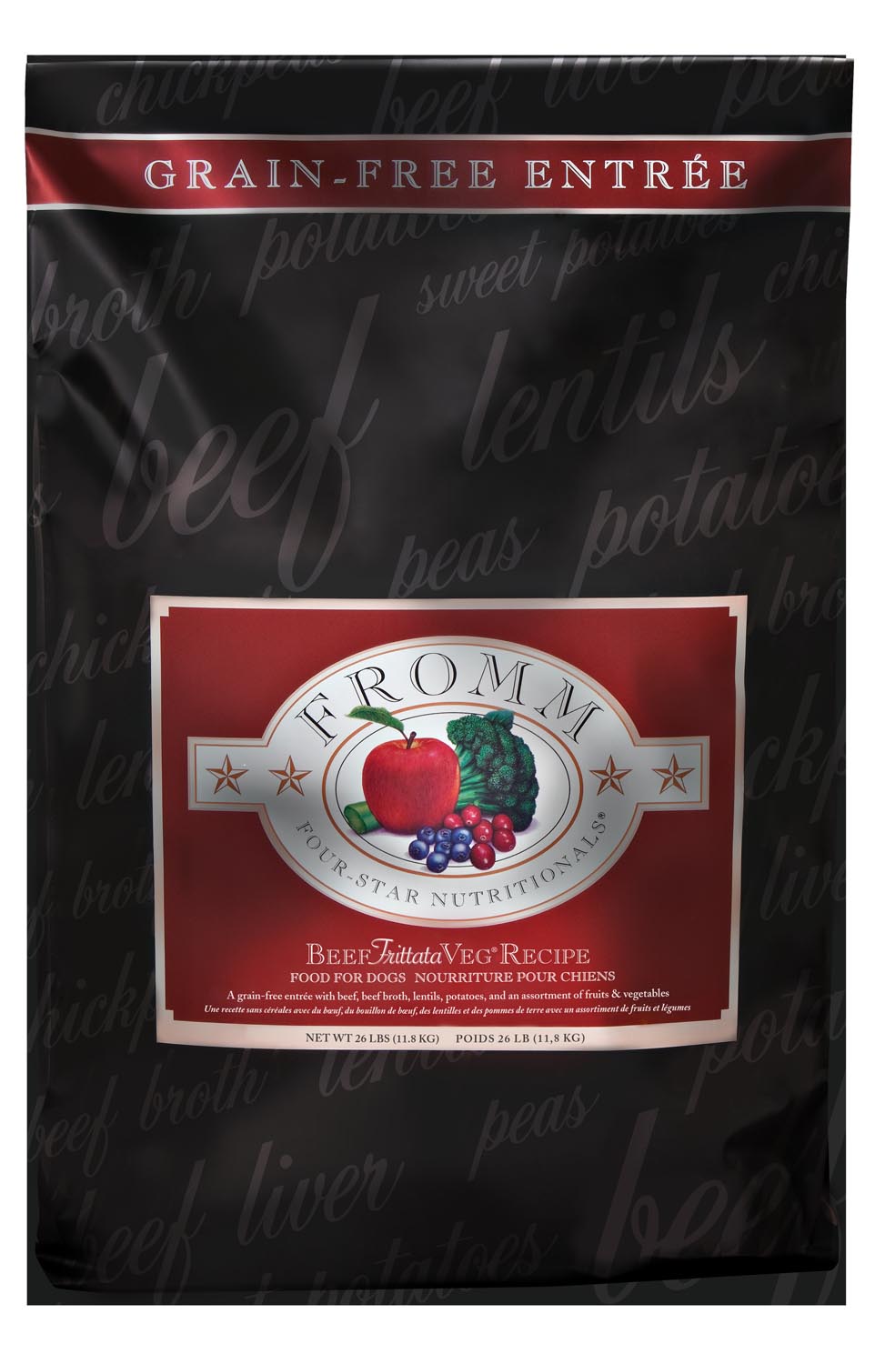 Fromm 4 Star Beef Frittata Veg Dry Dog Food