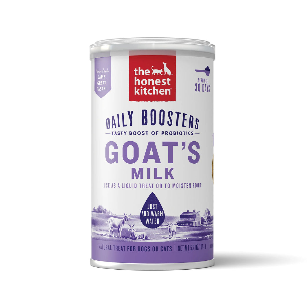 The Honest Kitchen Daily Boosters Instant Goat's Milk with Probiotics for Dogs
