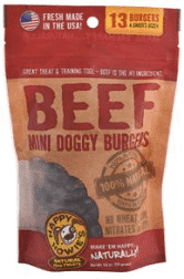 Happy Howie's Beef Doggy Burgers