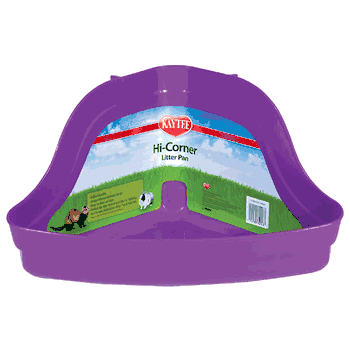 Kaytee Hi-Corner Litter Pan