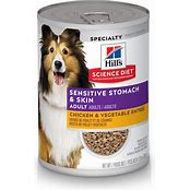 Hill's Science Diet Adult Sensitive Stomach & Skin Chicken & Vegetable Entrée