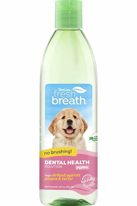 Tropiclean Fresh Breath Puppy Dental Health Solution