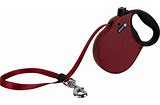 alcott Red Adventure Retractable Dog Leash for Dogs Medium