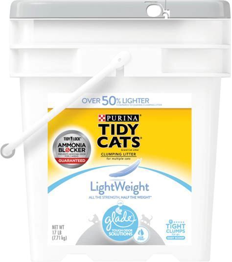 Tidy Cats Light Weight Glade Clear Springs Dust Free Clumping
